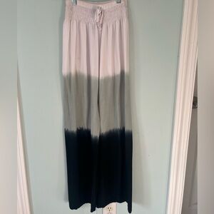 Stylish Ombre Wide-Leg Beach Pants
